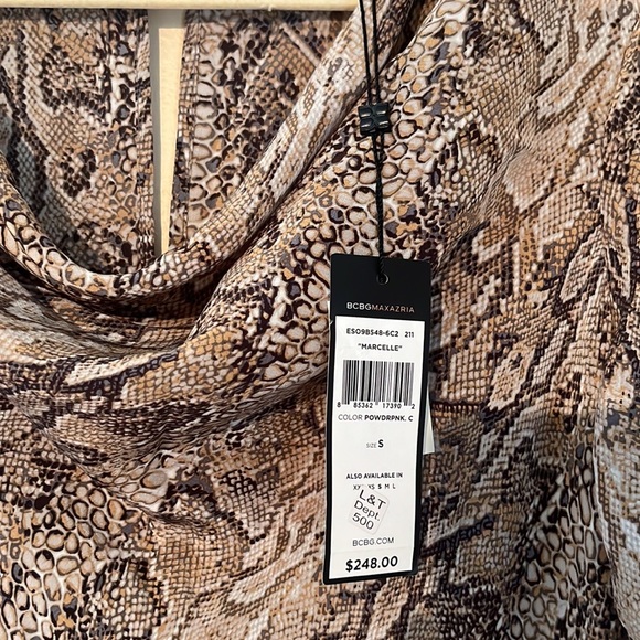 BCBG Marcelle Romper 100% silk NWT - Picture 4 of 6